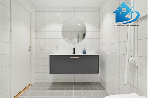 Clean bathroom